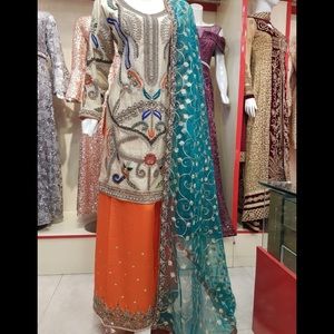 Indian Pakistani multicolor suit